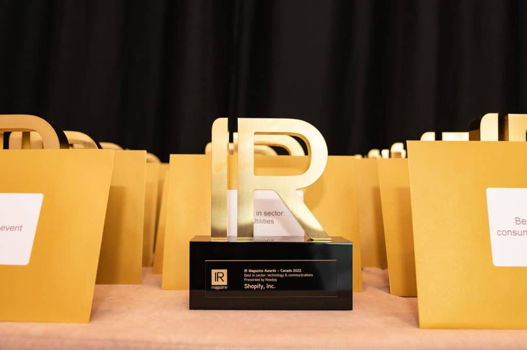 IR Magazine trophies